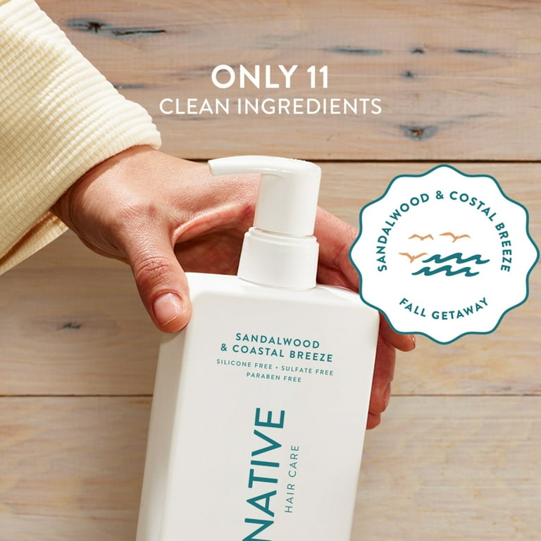 Native Limited Edition Sandalwood & Coastal Breeze 2-in-1 Shampoo