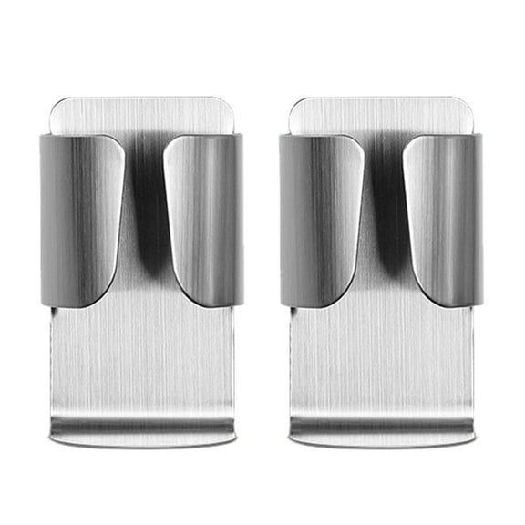 2pcs Wall Mounted Electric Toothbrush Holders with Storage Shelf for Toothbrush Storage