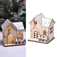 thumbnail image 2 of 2 Piezas de de Navidad, Casa , , Estatuilla, Regalos, Edificio LED, 2 of 3