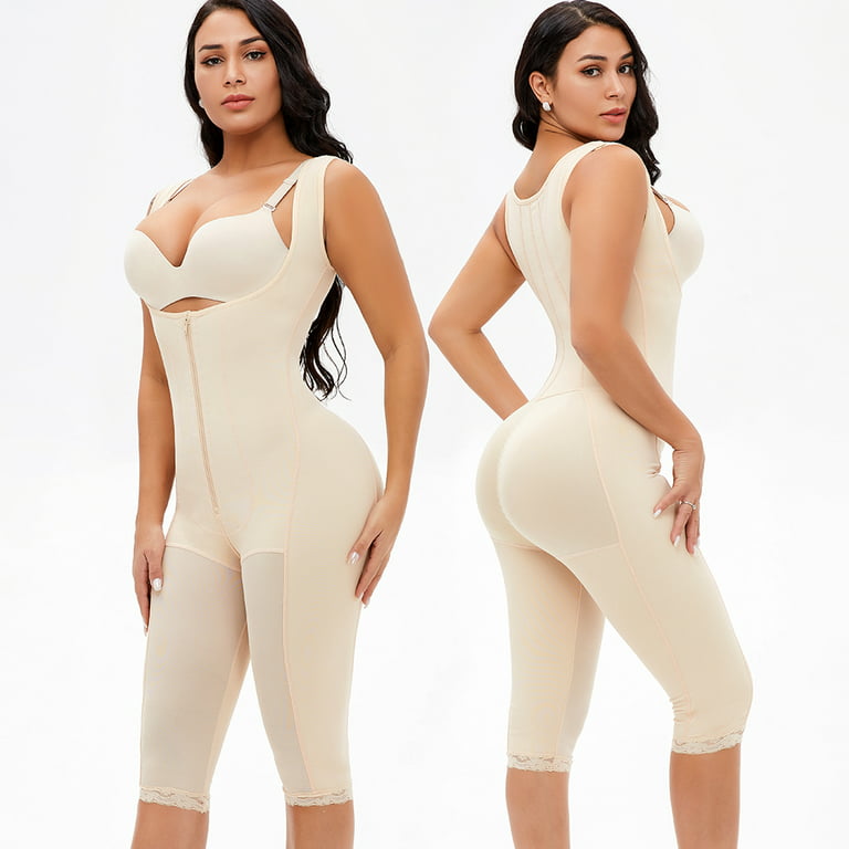 Fajas Colombianas Bodysuit Shapewear Slimming Sheath Women Flat