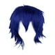 thumbnail image 4 of Peluca corta para hombre Zulema Anime Cosplay Puntiagudo Fiesta Halloween Azul, 4 of 8