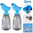 thumbnail image 1 of 600 Ml Embudo para Orinar Urinarios Botellas Incontinencia Inodoro Urgencia Unisex () Azul, 1 of 6