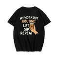 thumbnail image 3 of Men T Shirt for Big & Tall Man Graphic Short Sleeve Plus Size Oversized Tee Tshirts 2XLT T0 5641 126, 3 of 9