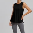 thumbnail image 5 of Workout Tops for Women Back Mesh Crewneck Sleeveless Shirts Summer Loose Gym Yoga Breathable Tops,Sizes S-2XL, 5 of 9