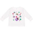 thumbnail image 3 of Inktastic Day of the Dead Owl Sugar Skulls and Guitar Boys or Girls Long Sleeve Toddler T-Shirt, 3 of 5