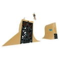 thumbnail image 3 of Tech Deck, Danny Way Mega Half Pipe X-Connect Park Creator, Customizable Ramp Set with Exclusive Plan B Fingerboard, Kids Toy for Boys and Girls Ages 6 and up, 3 of 9