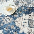 thumbnail image 5 of 2x5 Washable Hallway Runner Rug: Indoor Farmhouse Entryway Kitchen Rugs Oriental Thin Non-slip Water Resisitant Carpet For Bathroom Laudry Ultra Soft Floor Mat Living Room Bedroom(2x5 Blue), 5 of 6