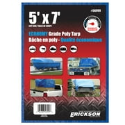 Erickson 5'x7' Blue Economy Poly Tarp