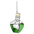 thumbnail image 1 of 6 Piezas Atrapasueños Espeluznante de Halloween Vidrieras Atrapasueños Espeluznante de Halloween para Ventana Decoraciones de Halloween para el Hogar, 1 of 5