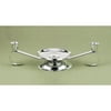 HBH Wedding Accessories Silver Scroll Candle Holder