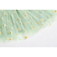 thumbnail image 5 of StylesILove Baby Toddler Girls Sleeveless Mesh Tulle Fruit Daisy Flower Girl Tutu Dress Birthday Wedding Party Sundress Outfit (2-3 Years, Green Daisy), 5 of 8