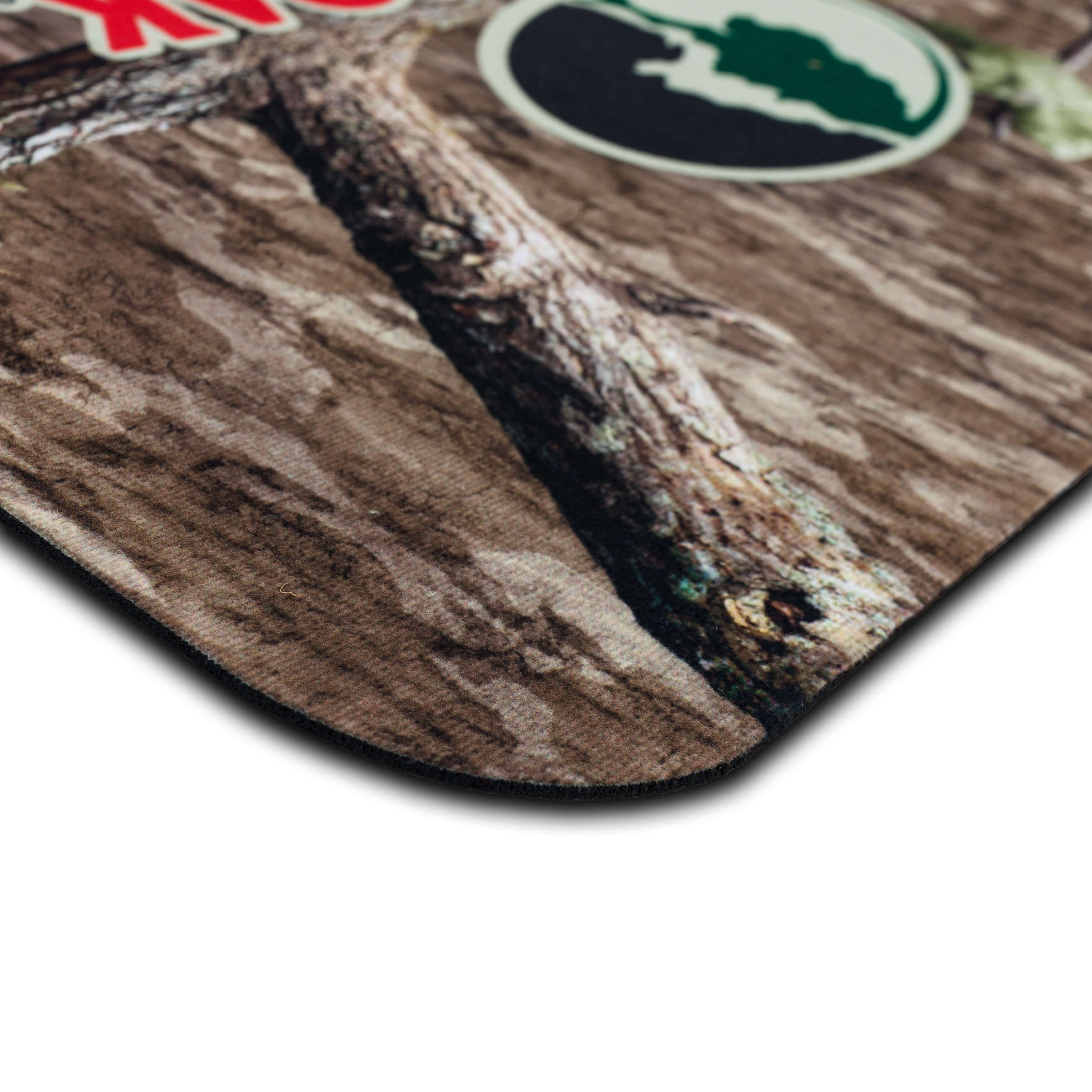 Mossy Oak Shadow Grass Habitat Indoor Outdoor Durable All-Weather Non-Slip Door Mat, Brown, 13.4" x 25.6"