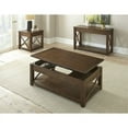 thumbnail image 3 of Table Basse Mobile en Bois Lenka Finition Chocolat Espresso, 3 of 4