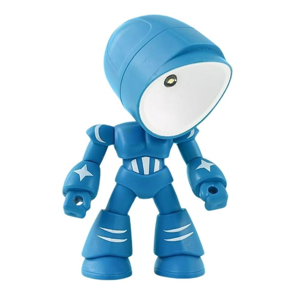 MOMOJIA LED Cartoon Night Light Small Folding Desk Lamp Bedside Bedroom Table Lights