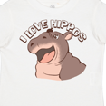 thumbnail image 4 of Inktastic I Love Hippos Boys or Girls Toddler T-Shirt, 4 of 5