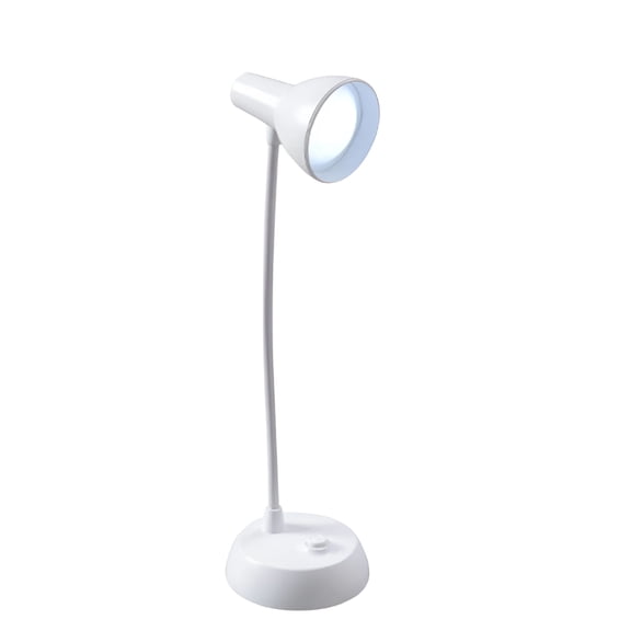 HIBIBUD LED Desk Lamp Cordless Table Light Adjustable Gooseneck Dimmable Touch Rechargeable Battery Eye-Caring Night Light for Kids,Mini Cute Lamp for College Dorm Bedroom Reading