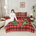 thumbnail image 4 of Castle Fairy Teenagers Christmas Wreath 2pcs Bedding Comforter Set,Merry Christmas Twin Comforter Sets,Happy New Year Breathable Bedding Set,Luxury Bedroom Decor, 4 of 8