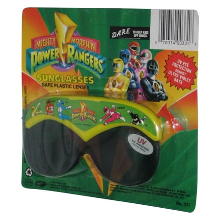 Mighty Morphin Power Rangers (1993) Gordy Safe Plastic Lenses UV Sunglasses