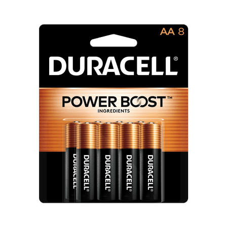 Duracell Coppertop AA Alkaline Batteries 8/PK