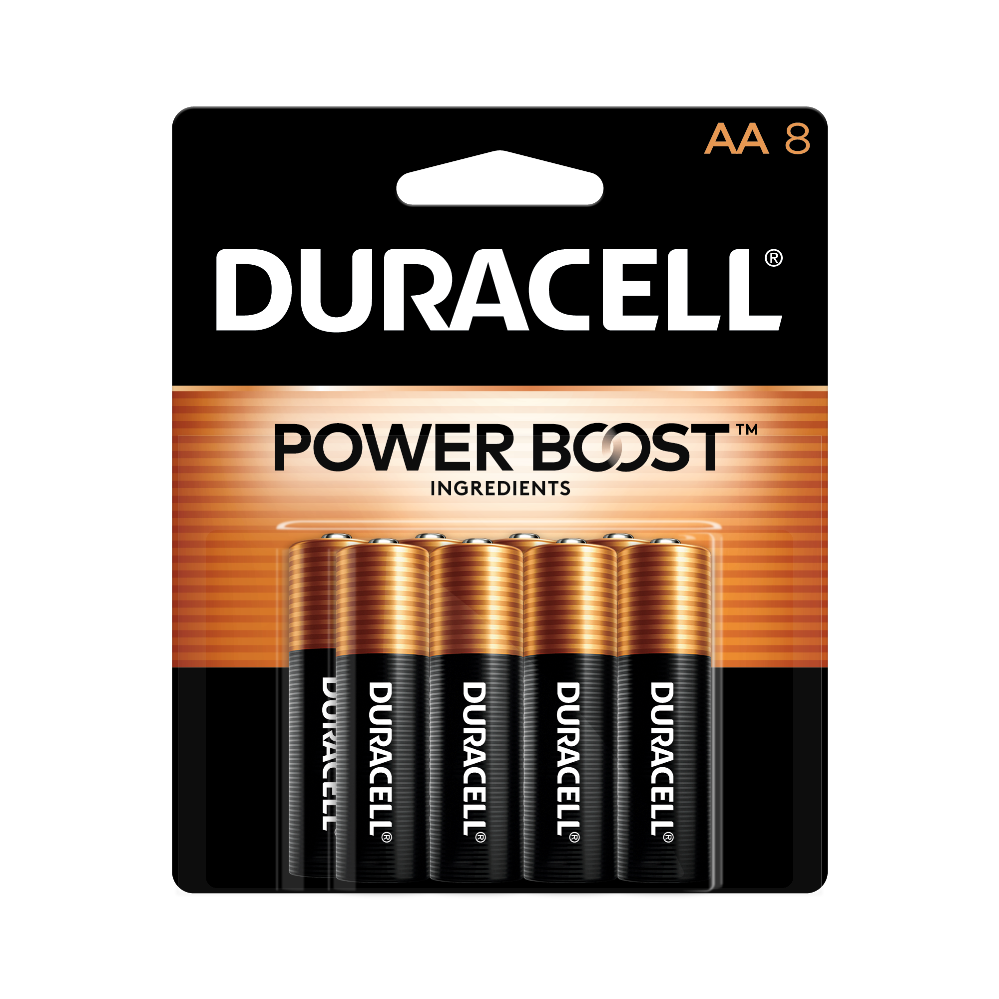 Duracell Coppertop AA Battery with POWER BOOST™, 8 Pack Long-Lasting Batteries - image 4 of 9