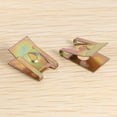 thumbnail image 4 of 50pcs Bronze Tone Spring Metal Car Door Panel Spire Screw U-Type Clips, 4 of 5