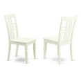 thumbnail image 3 of East West Furniture Dover 5-piece Wood Dining Room Set in Linen White, 3 of 5