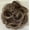 Ash Blonde Mix Light Brown, variant on Messy Bun Hairpiece Extension Curly Hair Bun Scrunchie