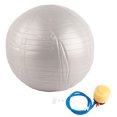 thumbnail image 3 of Yoga Fitness Ball Anti Slip Strong Bearing Grey 65cm Stability Ball Chair Wear Proof for Home Gym ANGGREK Otros, 3 of 5