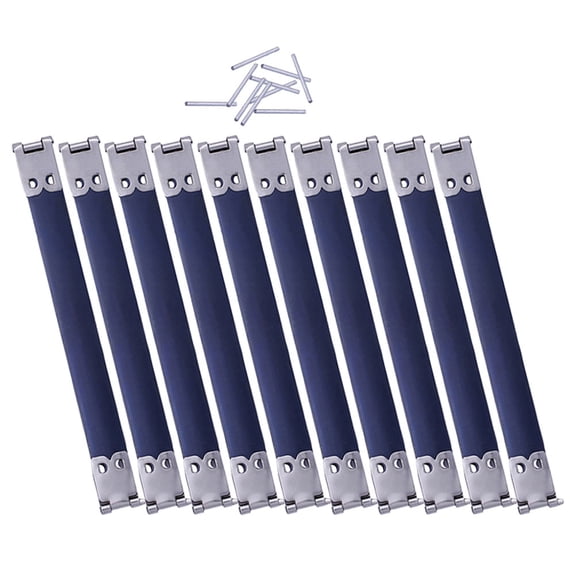 NIAIZEK 10pcs Practical Bag Flex Frame Metal Blue for DIY Enthusiasts and Everyday Use