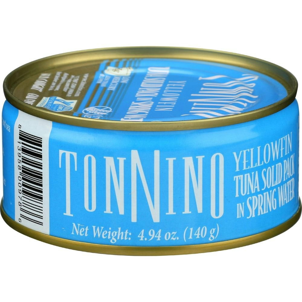 Tonnino Tuna in Water Can 4.9 oz (Pack of 12)