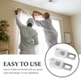 thumbnail image 3 of MRLESS 20pcs Heavy Duty Silent Curtain Track Rollers Stainless Steel Gliders for Bedroom Office Bathroom Easy to Install, 3 of 8