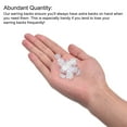 thumbnail image 4 of Earring Pads, 40pack Silicone Clip-on Earring Backs, Comfort Clip-On Earrings Cushions(Clear,10x9mm), 4 of 6