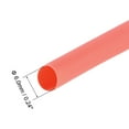 thumbnail image 3 of Uxcell Heat Shrink Tubing 1/4"(6mm) Dia 10mm Flat Width 2:1 rate Shrinkable Tube Cable Sleeve 10ft - Red, 3 of 5