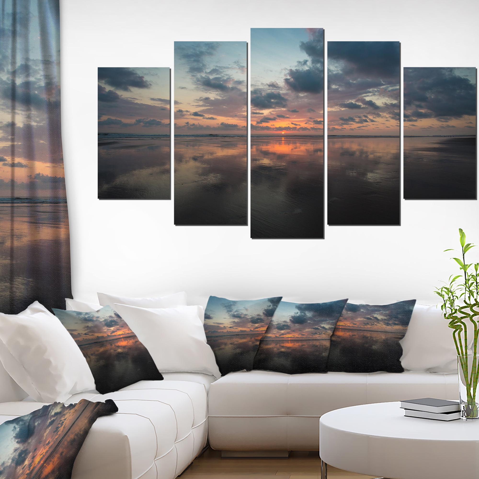 Matapalo In Costa Rica Beach Sunset Extra Large Seascape Art Canvas Walmart Canada