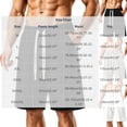 thumbnail image 2 of DayScoop Big and Tall Shorts for Men Plus Size Bottoms Summer Fashion Thin Casual Loose Oversize Sport Knee Length Beach Short Pants, 2 of 5