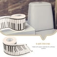 thumbnail image 4 of 1 rollo de papel higiénico impreso, papel decorativo con estampado de piano, servilletas de papel higiénico., 4 of 8