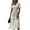 Yellow, variant on Minjewel Women's Striped Shift Dress with Breton V-Neck - Short Sleeve Summer Dress, Loose Flowy Beach Party Outfit, Comfy Vacation Mini Dress,Light Blue,XL