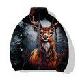 thumbnail image 5 of Abrigo de invierno para hombre, chaqueta holgada y cálida, chaqueta de algodón con estampado de vaca y caballo, ropa de calle Harajuku, ropa para hombre, chaquetas, abrigos, 5 of 5