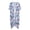 Butterfly Floral, variant on HELLHERO Short Sleeve Long Kimono Swimsuit Cover Up for Beach Polyester Fashion Women's Beach Coverups Kimono Cardigan Rose