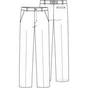 Real School Boys School Uniform Flat Front Pants, Sizes 4-16 & Navy