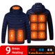 thumbnail image 3 of 9/19 Áreas Chaqueta Calefactable Chaleco Cálido para Mujer USB Chaqueta Calefactora para Hombre Chalecos Calefactables Abrigo Caza Senderismo Camping Otoño Invierno Hombre, 3 of 5