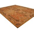 thumbnail image 2 of EORC T63GD 4 x 6 ft. Classic Gold Hand Tufted Wool Piazza Rug, 2 of 3