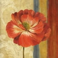 thumbnail image 2 of Gladding, Pamela 15x15 White Modern Wood Framed Museum Art Print Titled - Poppy Tapestry Stripes II, 2 of 4
