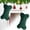 Green, variant on Noothes Custom Embroidered Pet Stocking 18Inch Large Dog Bone Christmas Stocking with Festive Paw Print Design