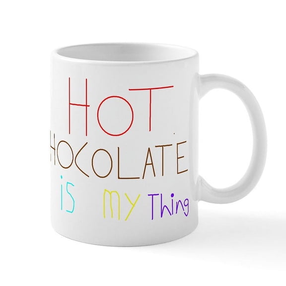 CafePress - Large Hot Chocolate Mugs - 11 oz Ceramic Mug - Novelty Coffee Tea Cup
