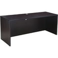 thumbnail image 4 of Boss Office Products U-Shape Desk Credenza with Pedestal and Hutch in Mocha, 4 of 8