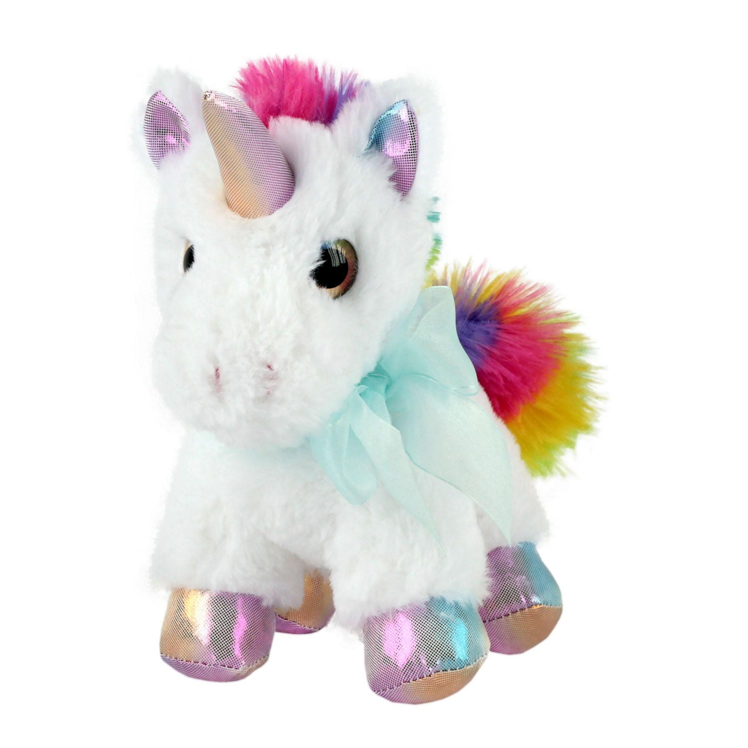 Way to Celebrate Valentine’s Day Unicorn Plush Toy, White
