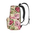 thumbnail image 3 of Goofa Tulips Flowers Pattern Backpack for Students – Large Capacity, Lightweight with Adjustable Shoulder Straps, Perfect for School, Travel, 3 of 8