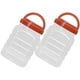 thumbnail image 4 of Airtight Food Storage Jar for Home Use Made of Plastic Transparent with Lid 1lb, 4 of 4