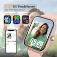 thumbnail image 4 of 1.83" Smart Watch for Women Men, Make/Answer Calls with Fitness and Wellness Tracking 100+ Sports Modes Step Calorie Counter IP67 Waterproof for Android and iPhone, 4 of 6